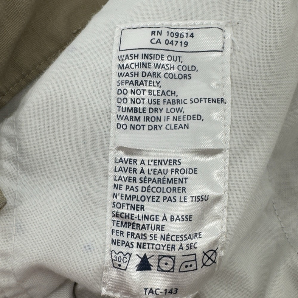 5.11 Tactical Cargo Pants Mens 40x30 Khaki Ripstop Utility Workwear Gorpcore - Picture 12 of 14